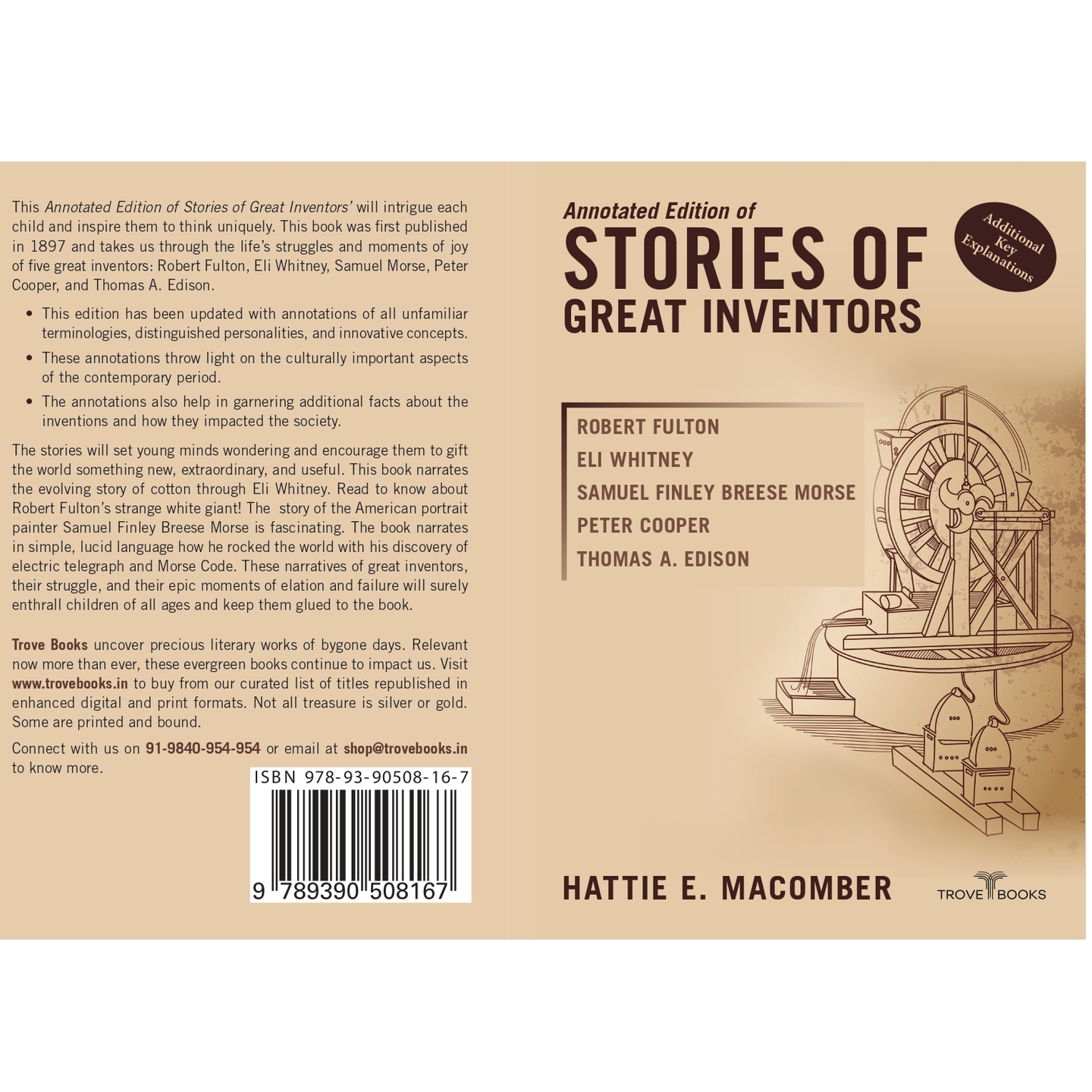 Annotated Edition Stories of Great Inventors