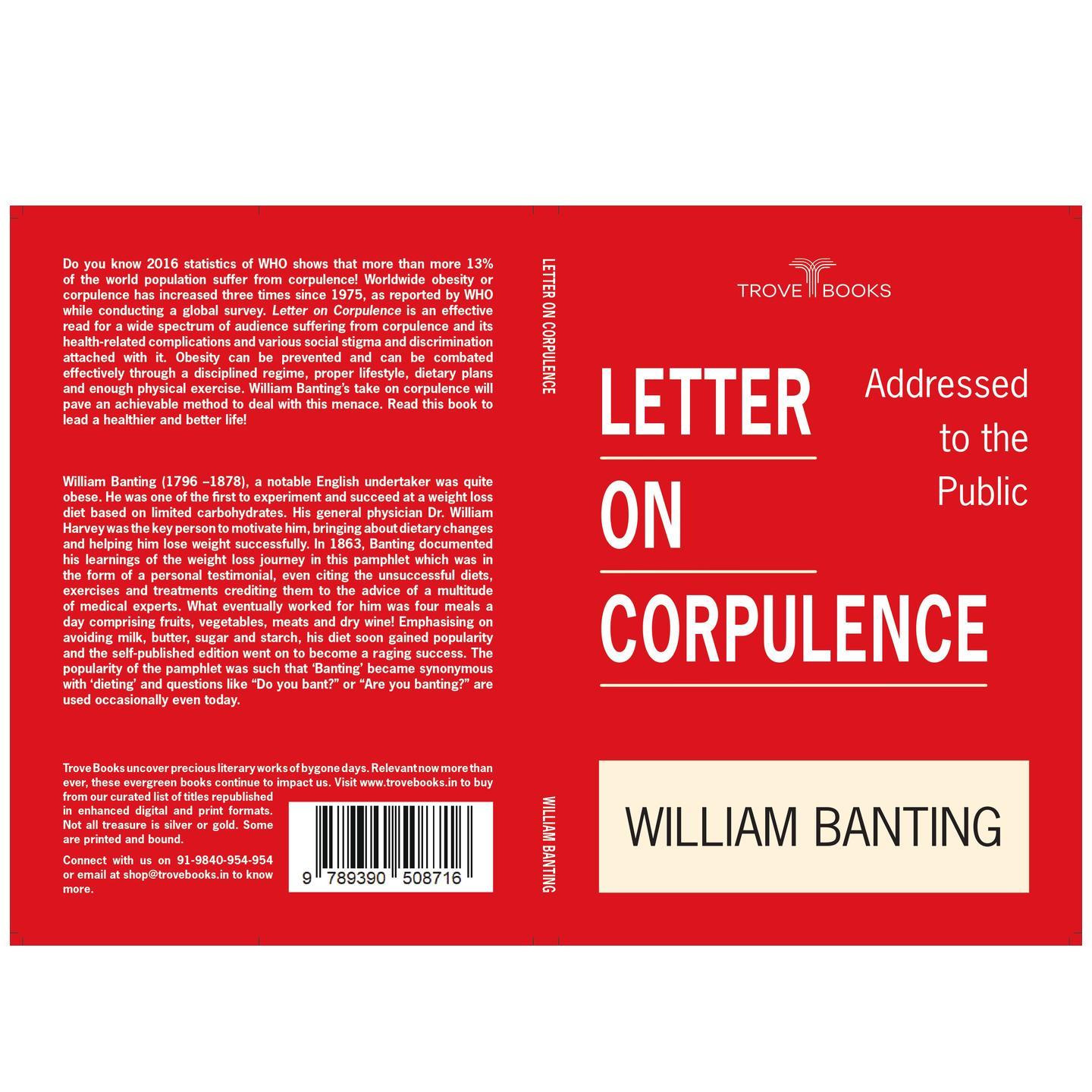 Letter on Corpulence