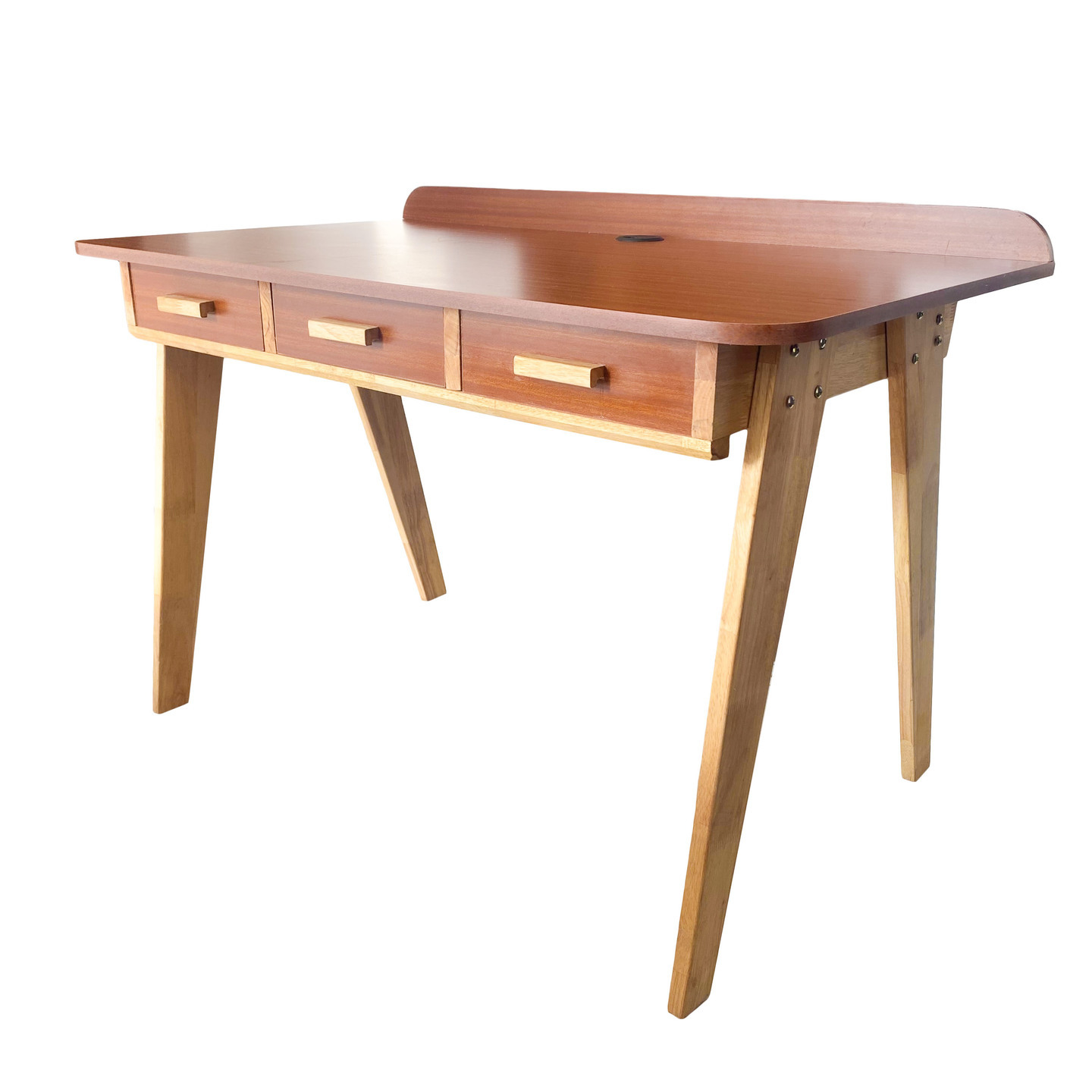 Study Table with Three Drawers