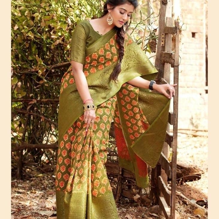 Womesn's Indian Ethnic Traditional Partywear Wedding Saree abhi49