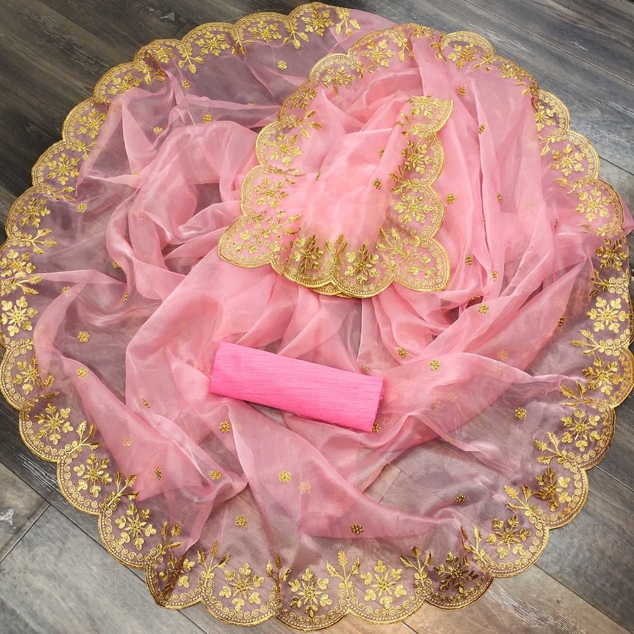 Womesn's Indian Ethnic Traditional Partywear Wedding Saree abhi98