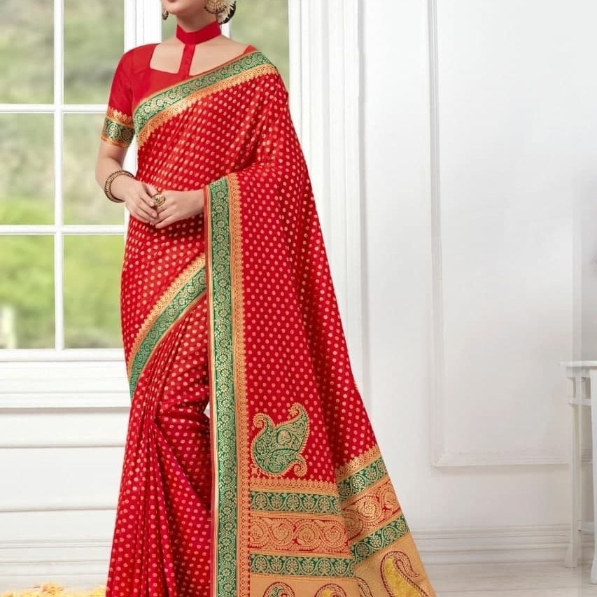 Womesn's Indian Ethnic Traditional Partywear Wedding Saree abhi12
