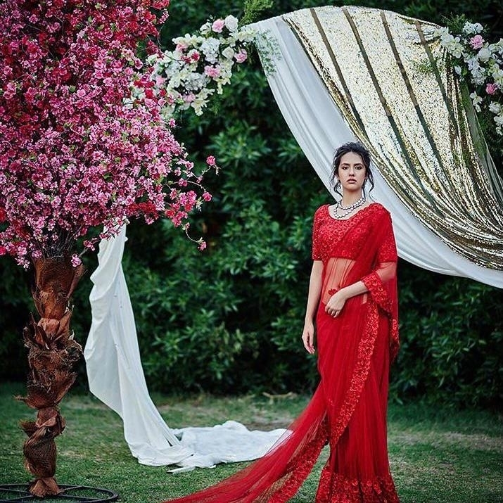 Womesn's Indian Ethnic Traditional Partywear Wedding Saree abhi101