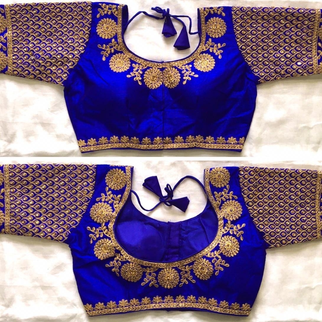 Readymade Fully Stitched Ready To wear Blouse Corp top with embroidary BL11B