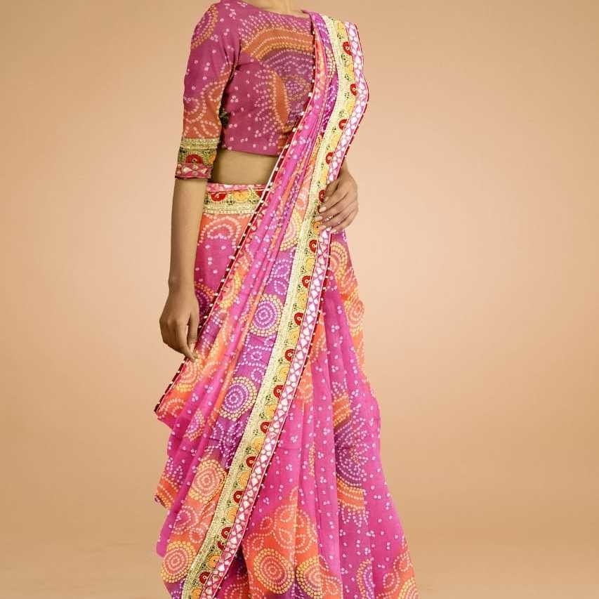 Womesn's Indian Ethnic Traditional Partywear Wedding Saree abhi80