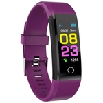ZAPET New Smart Sport Watch Fitness Tracker (Purple Strap, Size : Free Size)