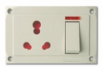 GL630--16A OLIVE 4-in-one Universal Switch
Socket Combined with Indicator  pack of 5