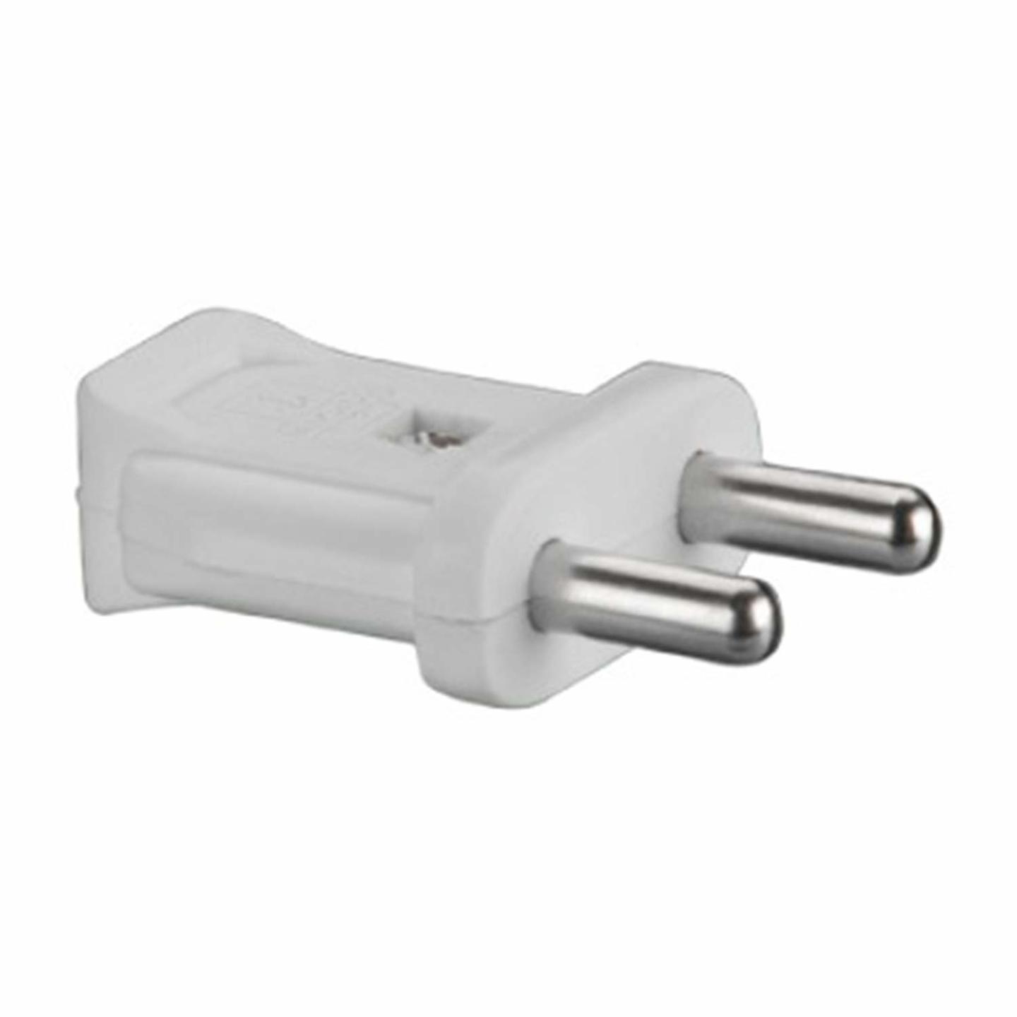 Anchor by Panasonic 6A 2 Pin Plastic Plug Top 240V White, Pack of 4