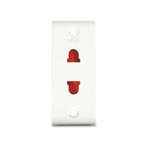 09124-ESSENZA 6A / 10A SOCKETS(2 Pin Socket with safety shutter)  pack of 20