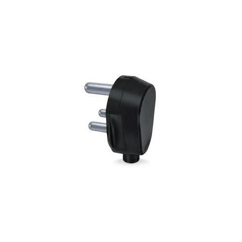 Anchor Smart 16A 3 Pin Plug Top, Black Colour , 39583BL