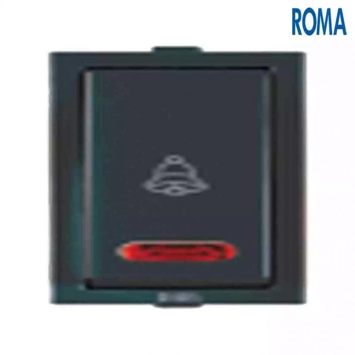 Anchor Roma Classic 10A Dura Bell Push Switch, 21554MB PACK OF 10