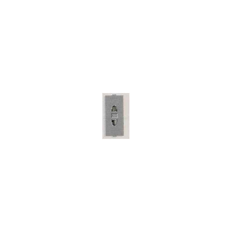 ANCHOR ROMA BLACK 6A URO 2 PIN SOCKET 21667MB - PACK OF 20