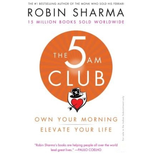 The 5 AM Club  English, Paperback, Sharma Robin