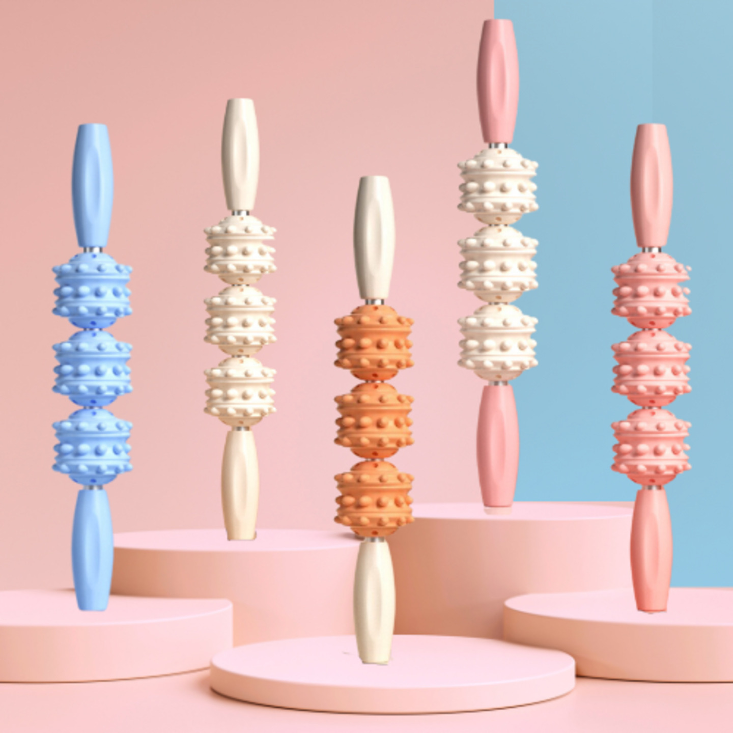 Muscle Roller Stick - Body Massage Roller for Relieving Muscle Tension and Pain