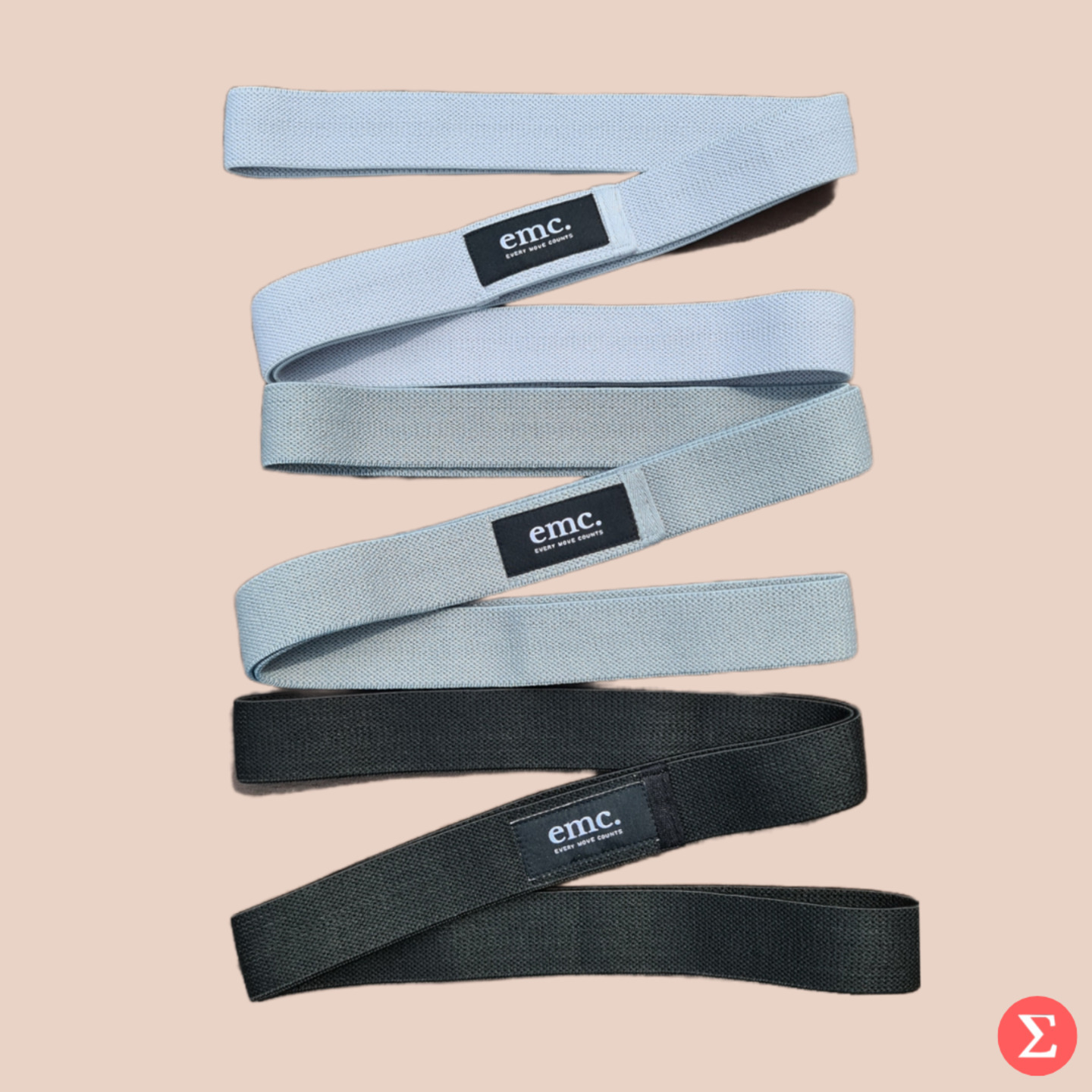 Long Resistance Bands - Monochrome Series 42.5 Fabric Material
