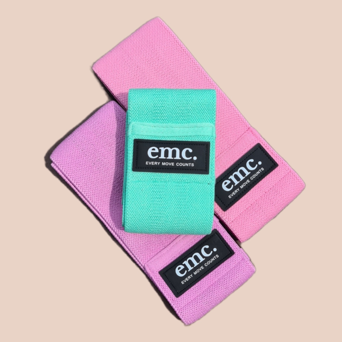 Pastel Series Hip Bands - Set of 3