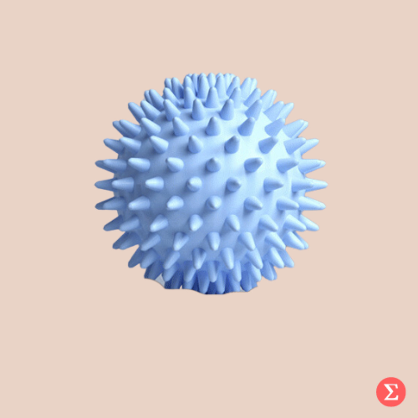 Massage Ball A - 6.0cm PVC Spiky Hollow Lightweight