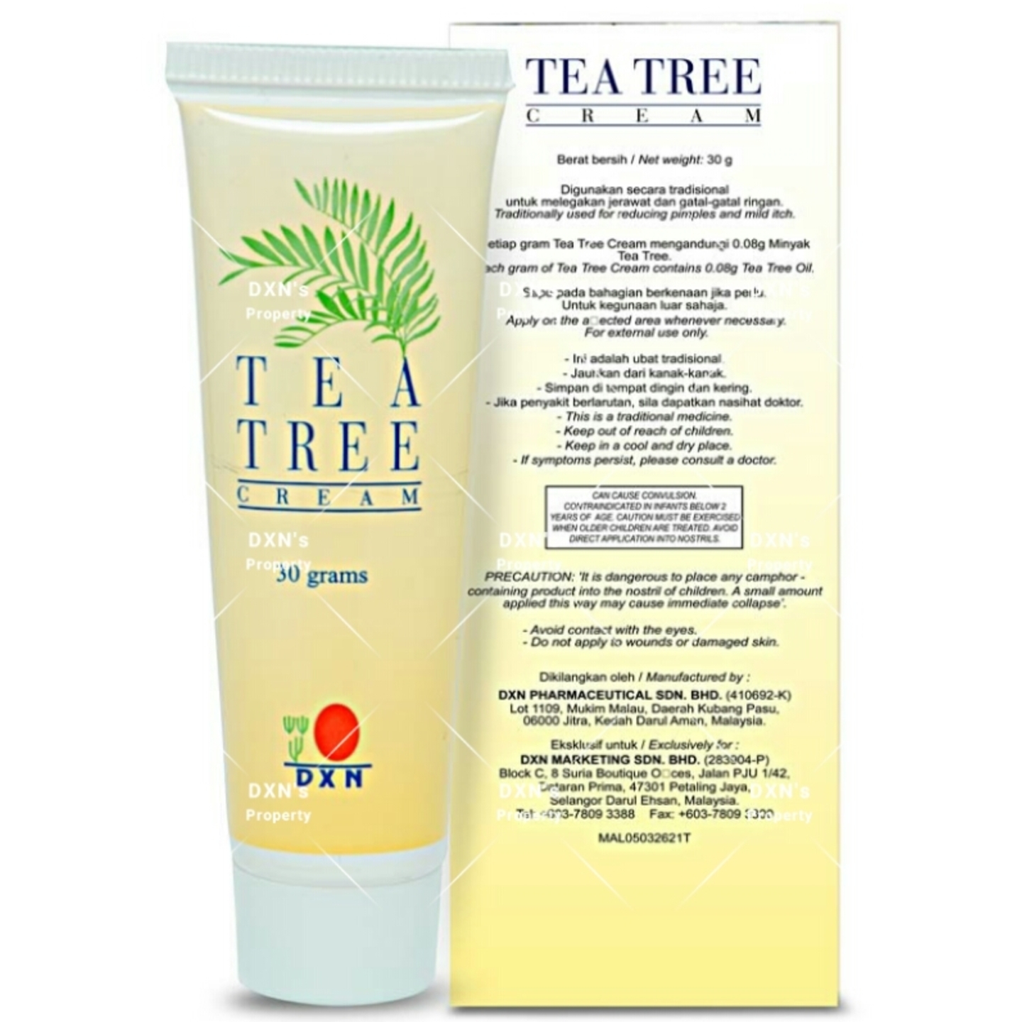 Dxn Tea Tree Cream 3824