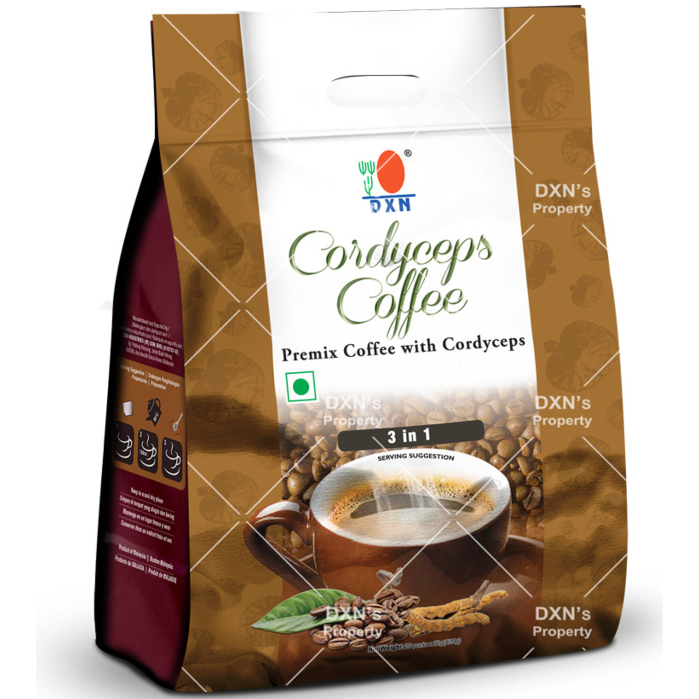 DXN Cordyceps Coffee 3 In 1