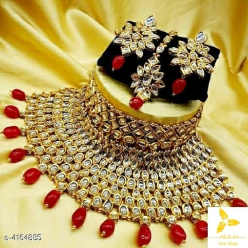 Women Gold plated jewellery set