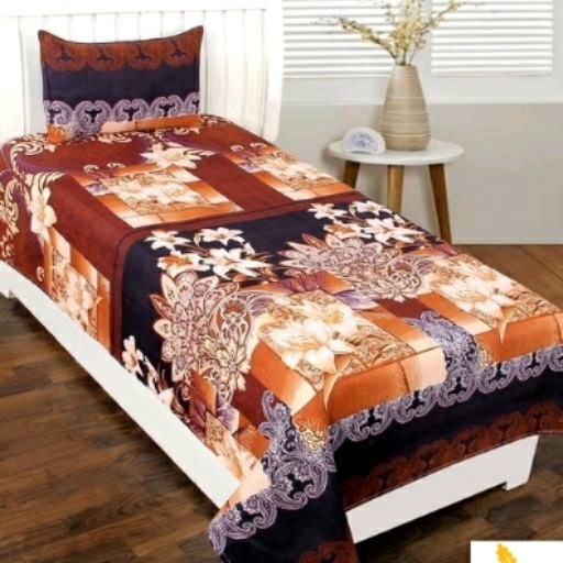 Decorate your home with these beautiful cotton printed bedsheets.