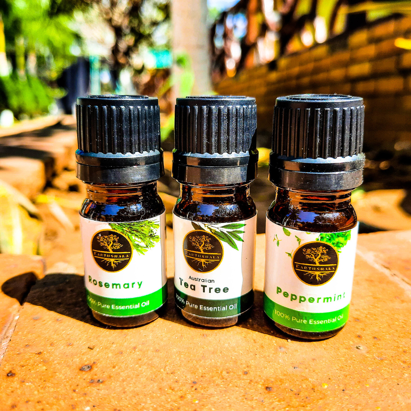 Heal-All - Tea Tree, Peppermint & Rosemary Essential Oil set