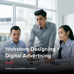 Bundle Package 2 - Webstore designing + Digital Advertising
