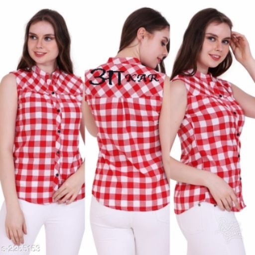 Rayon Cotton Checkered Shirt