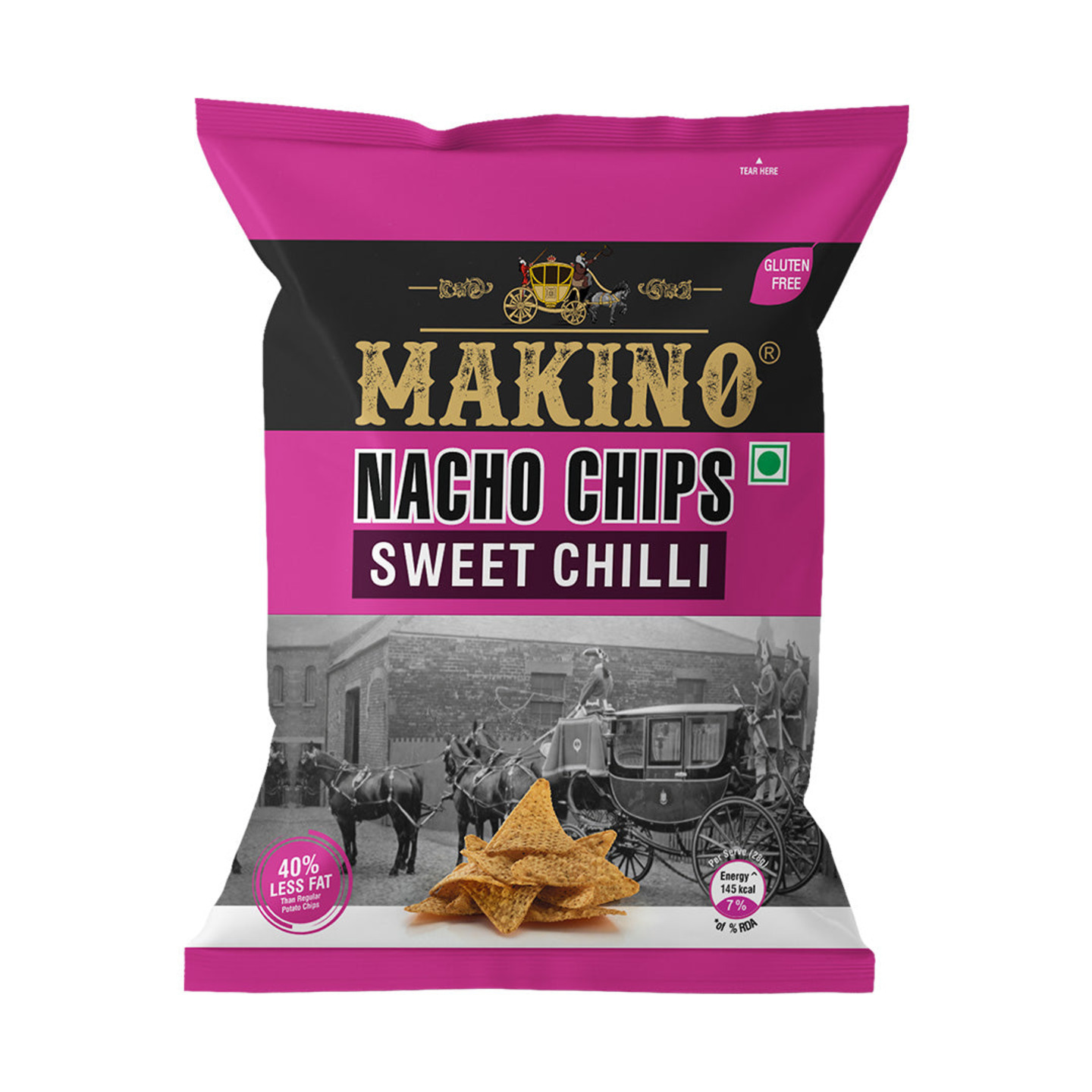Makino Nacho Chips Sweet Chilli 60 Gms
