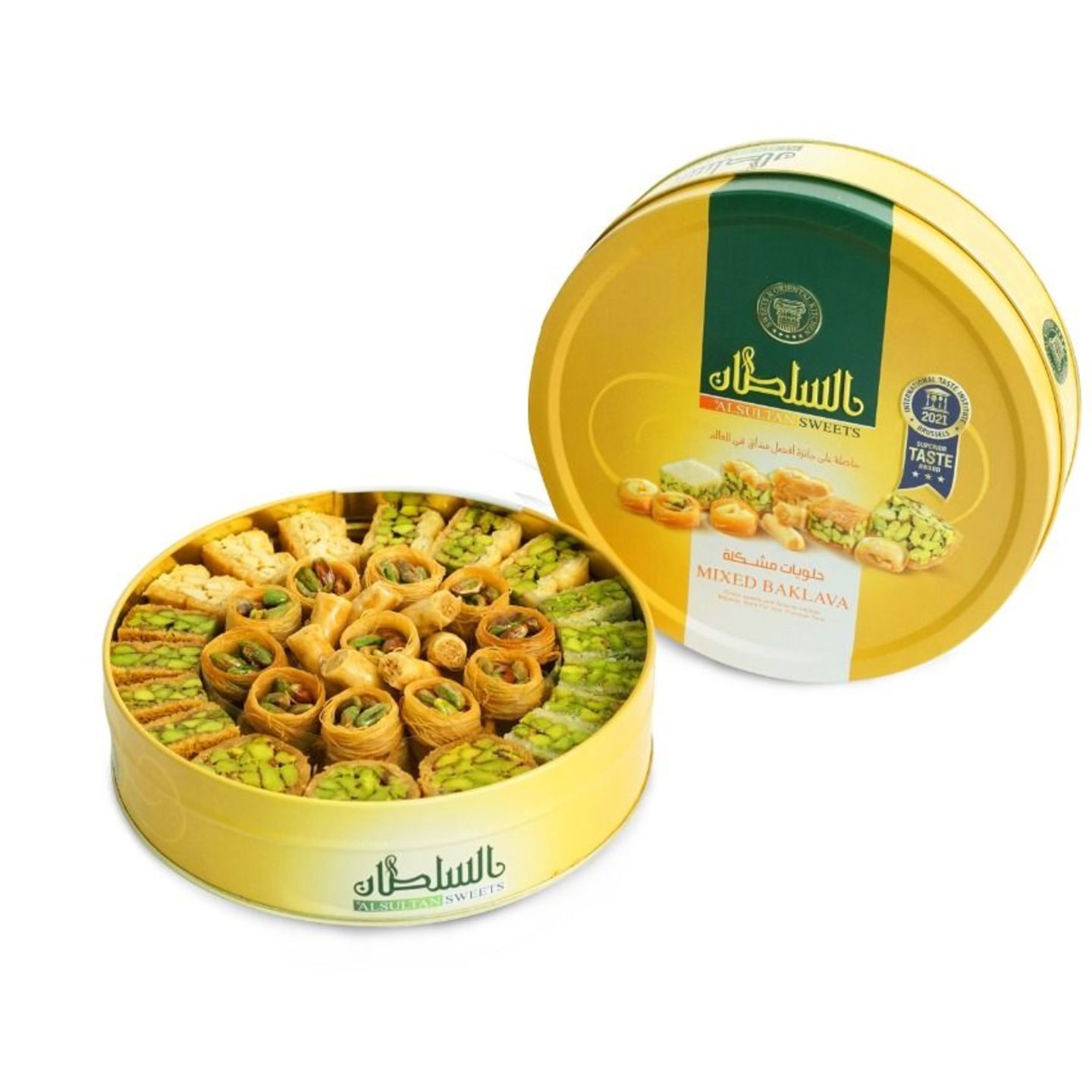 Alsultan Sweets Mixed Baklava Middle Eastern Sweet Desert Made From Dry Fruits 350g