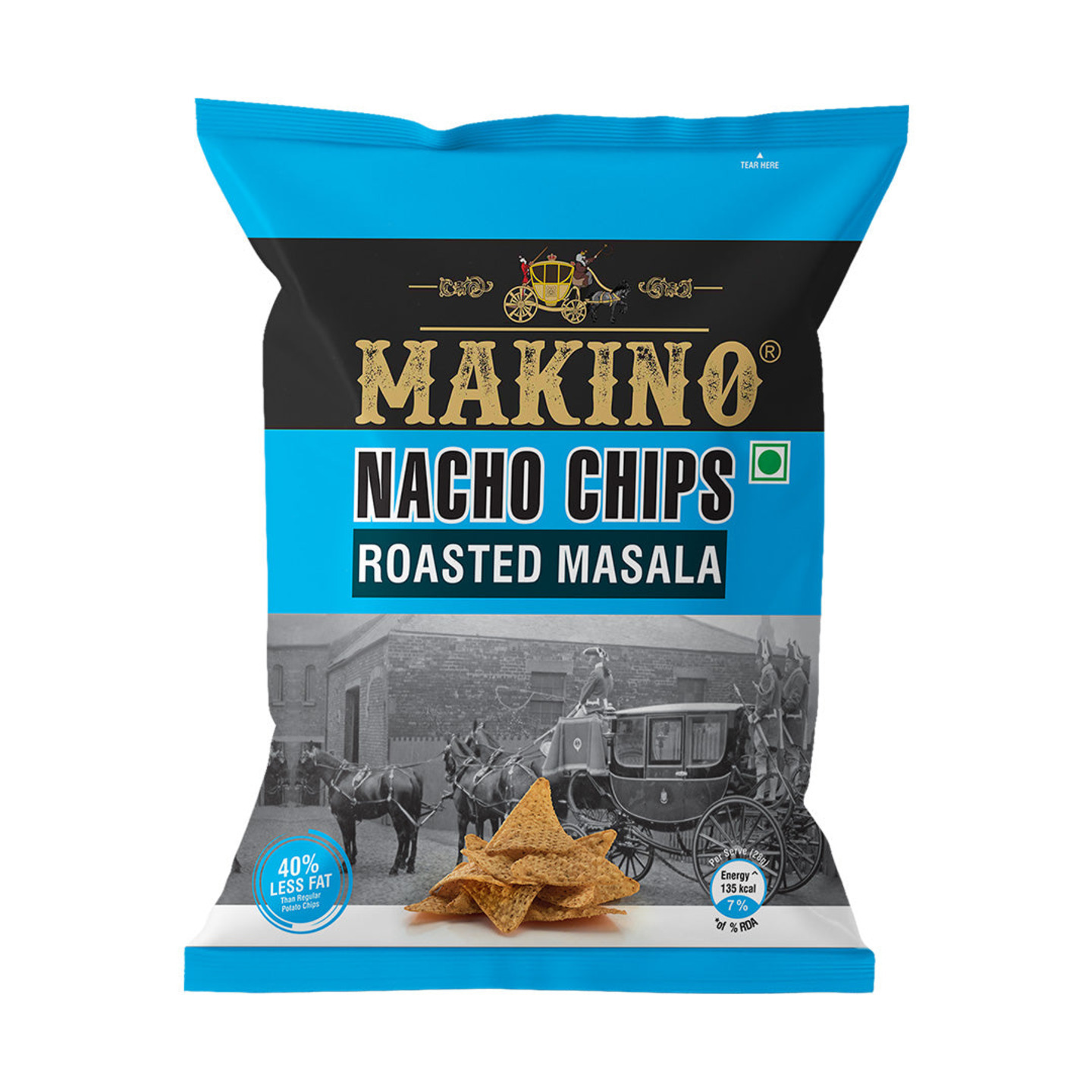 Makino Nacho Chips Roasted Masala 150 Gms