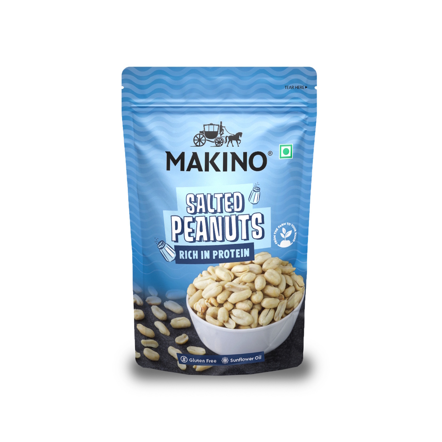 Makino Roasted Peanuts Salted 150 Gms