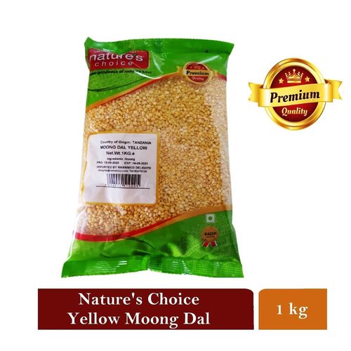NATURES CHOICE PREMIUM QUALITY MOONG DAL YELLOW 1KG
