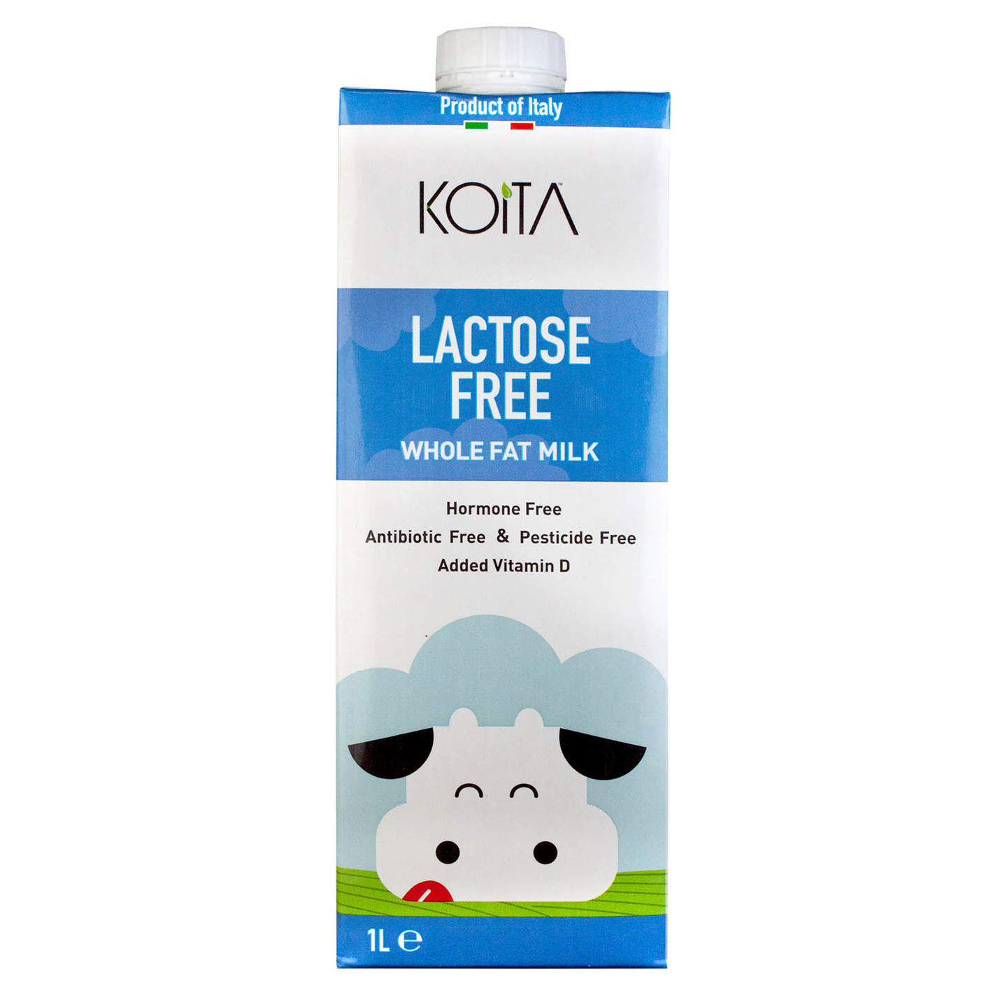 koita Lactose Free Whole Fat Milk 1 Ltr