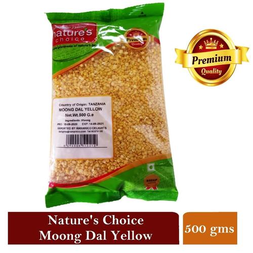 NATURES CHOICE PREMIUM QUALITY MOONG DAL YELLOW 500G