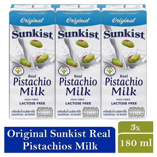 Sunkist Pistachios Milk Original Flavor 180g