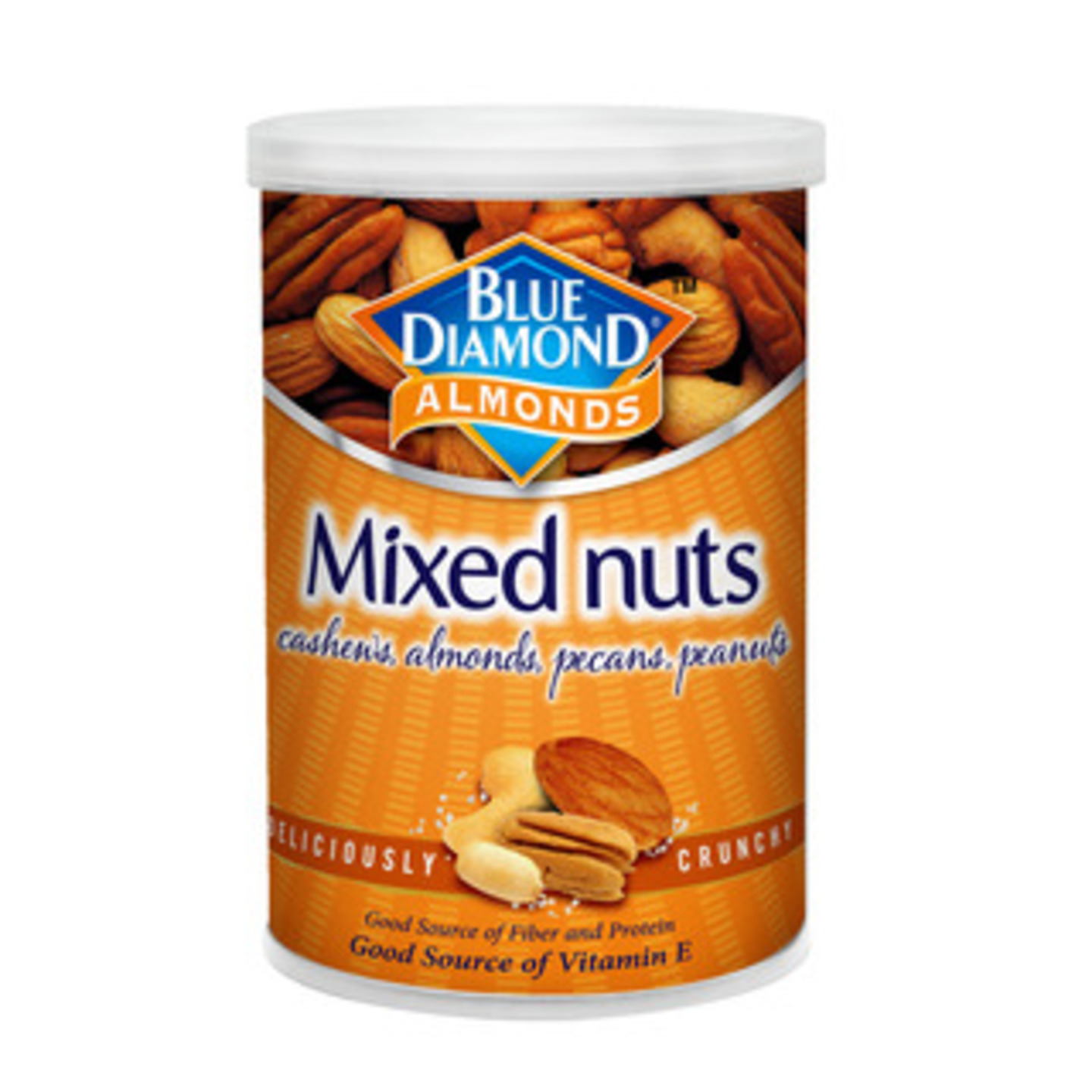 Blue Diamond Roasted Mixed Nuts  Cashew Almonds Pecans And less than 30 Peanuts 135g