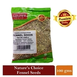 NATURES CHOICE PREMIUM QUALITY FENNEL SEEDS 100G