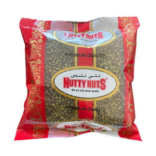 NUTTY NUTS  PREMIUM QUALITY WHOLE MOONG DAL 500