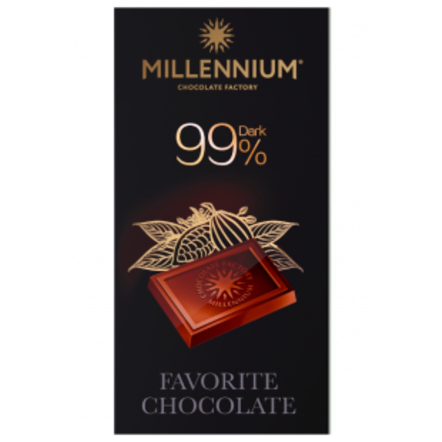 Millennium 99 Dark Chocolate Bar 100G