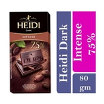 Heidi Dark Intense Chocolate Bar 75 Cocoa