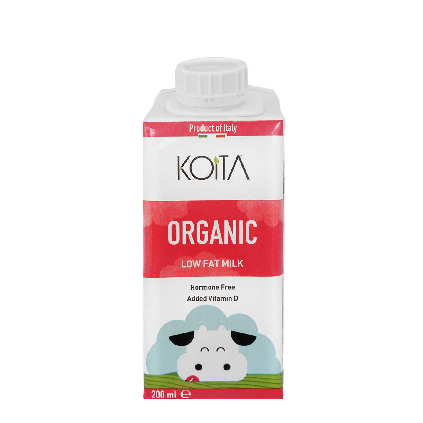 Koita Premium Organic Low-Fat Milk 1 x 200ml