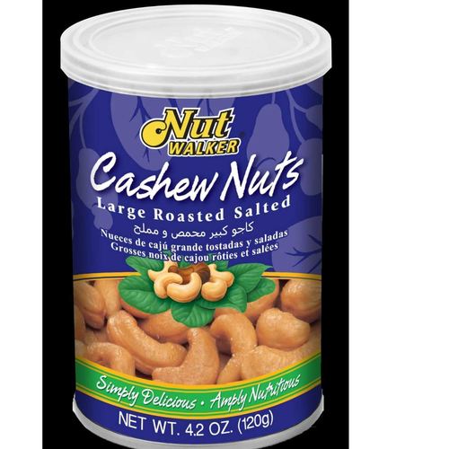 Nut Walker Large Cashew Nuts Roasted & Salted 120 G