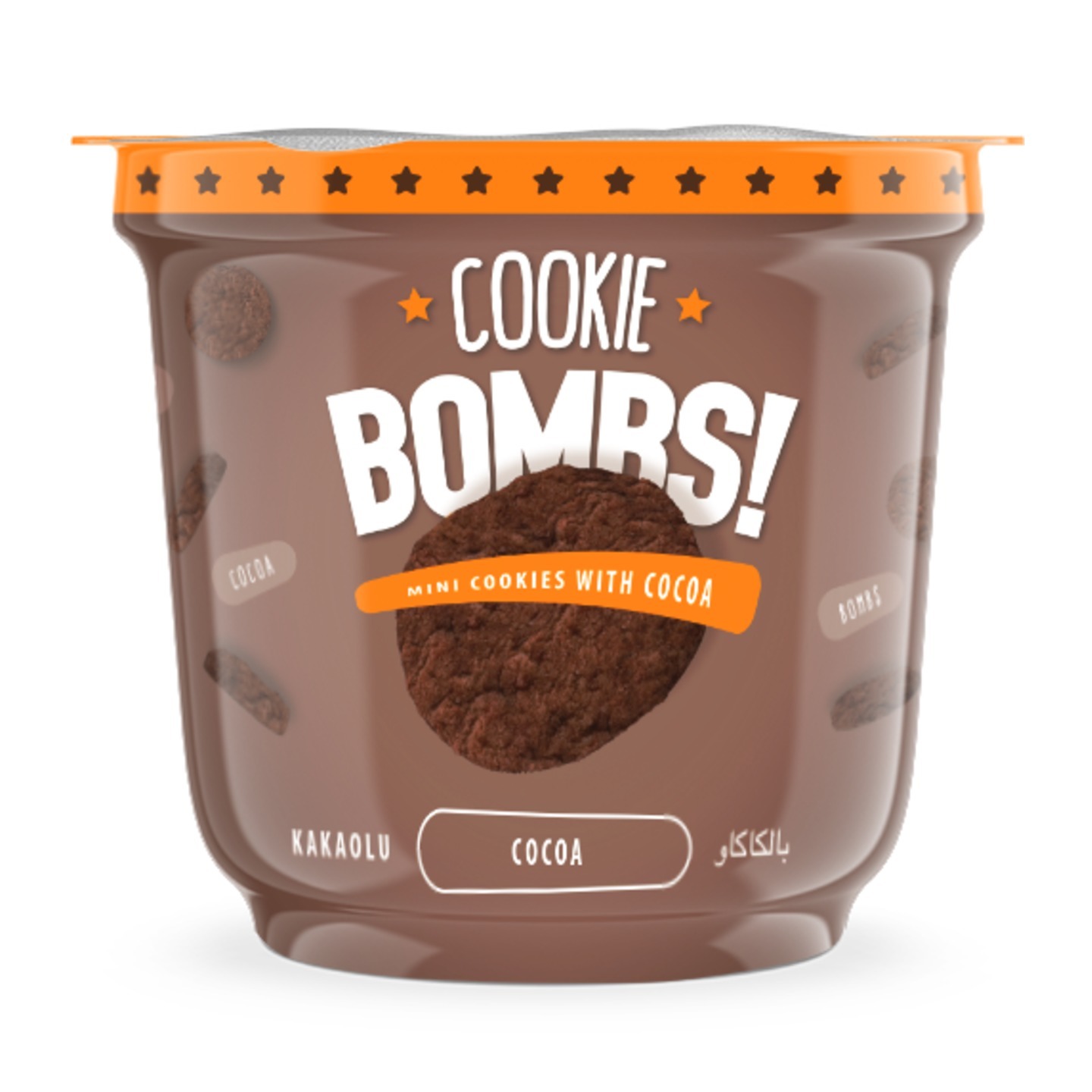 Bombs Mini Cookies with Cocoa Flavor