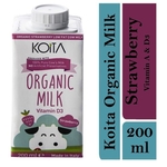 Koita Premium Organic Strawberry Milk 1 x 200ml
