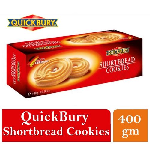 Quickbury Short Bread Cookies 1 x 400gm
