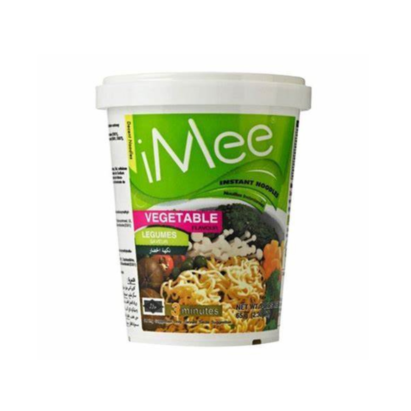 Imee Instant Cup Noodle - Vegetable Flavour 3 x 70 G