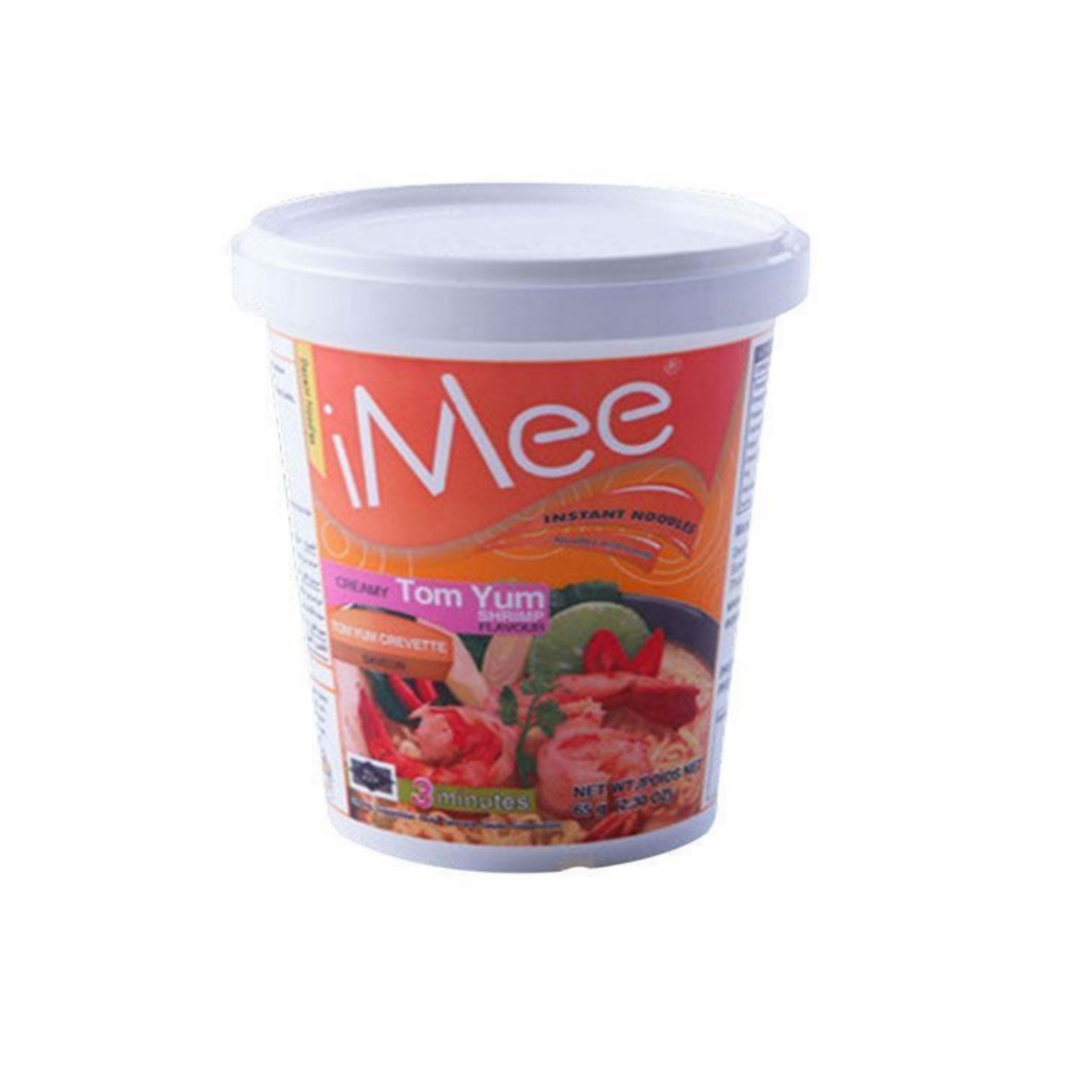 Imee Instant Cup Noodle - Tom Yum Shrimp Flavor 3 X 70 G