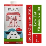 Koita Premium Organic Low-Fat Milk 1 x 1L