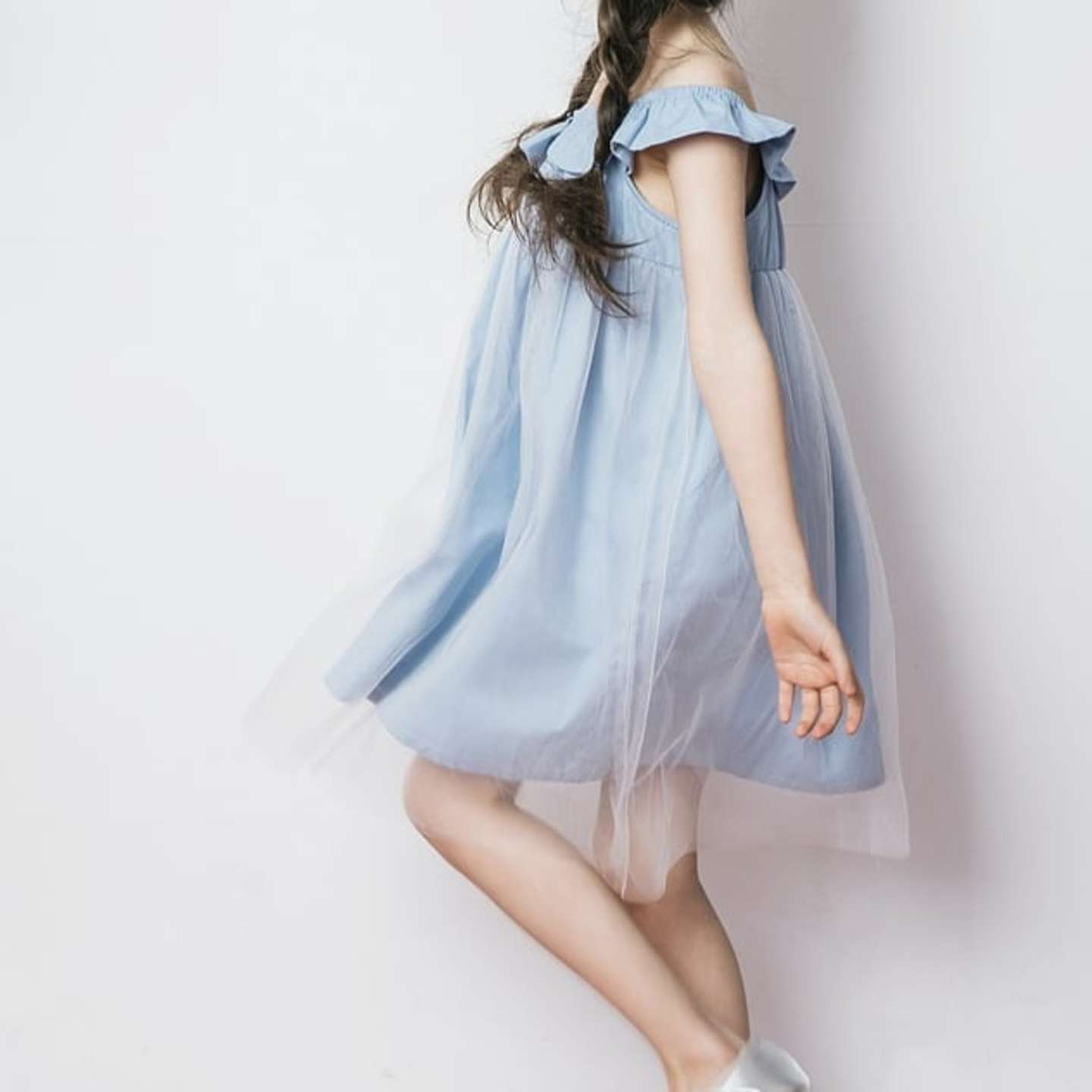 Off Shoulder One-Piece Dress